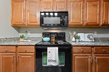 Stainless steel or black appliances available